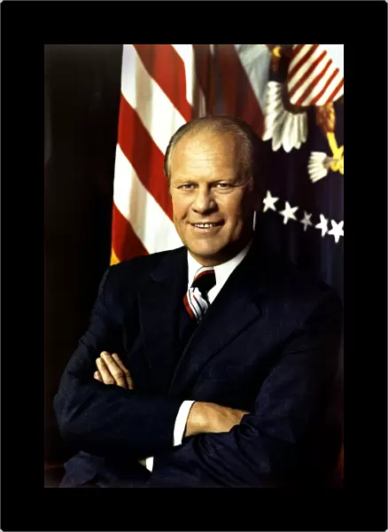 Gerald Ford (1913-2006) 38th President of the United States 1974-1977. Became President