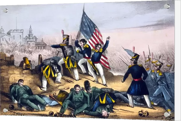 Mexican-American War 1846-1848: Battle of Chapultepec 12-13 September 1847. American