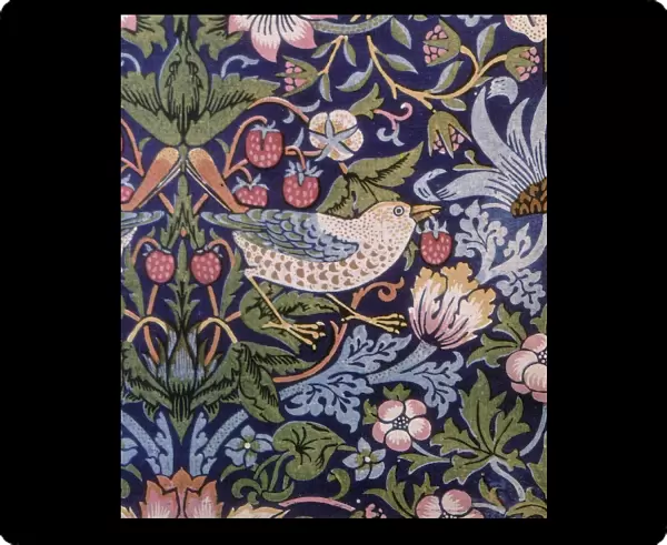 Strawberry Thief 1883: William Morris (1757-1827) Tapestry
