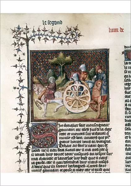 Gauthier Le roman of Lancelot du Lac The Knight in the Cart (Lancelot) based on the tale