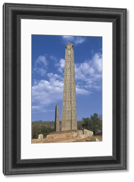 Ethiopia, Aksum, great stele and obelisk