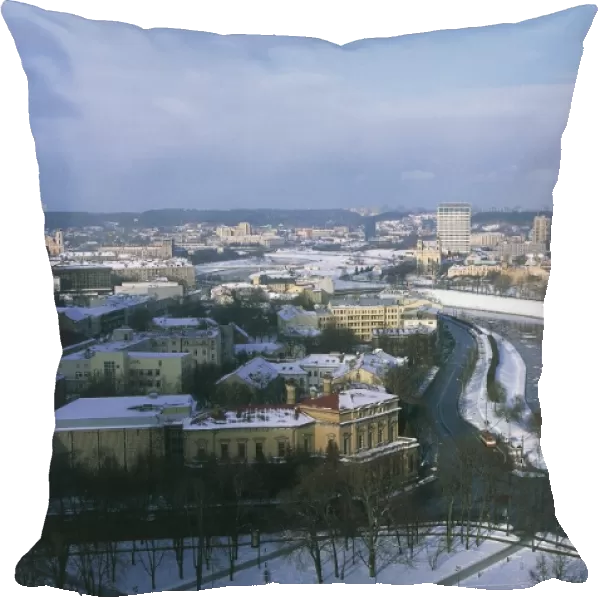 Lithuania - Vilnius seen from Gediminas Hill