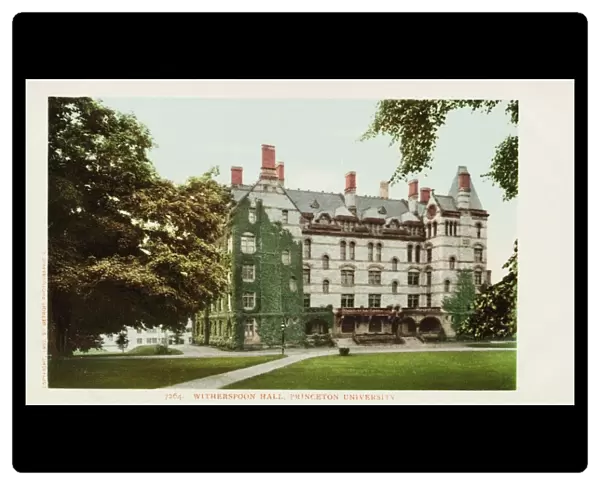 Witherspoon Hall, Princeton University Postcard. 1903, Witherspoon Hall, Princeton University Postcard
