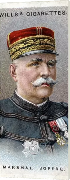 Joseph Jacques Cesaire Joffre (1852-1931) French soldier. Commander-in-Chief French forces 1915-16