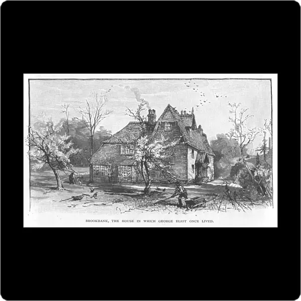 Brookbank, Shotter Mill, Surrey, where English novelist, George Eliot (Mary Ann Evans