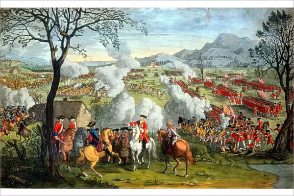 Battle of Culloden 16 April 1746, last battle of 1745 Jacobite rising under Charles Edward Stuart