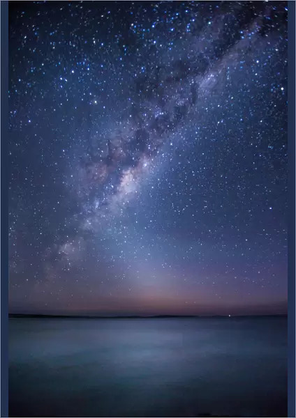 Milky Way over Southern Ocean. South Australia
