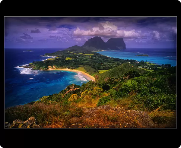 Lord Howe Island view from Kims Lookout