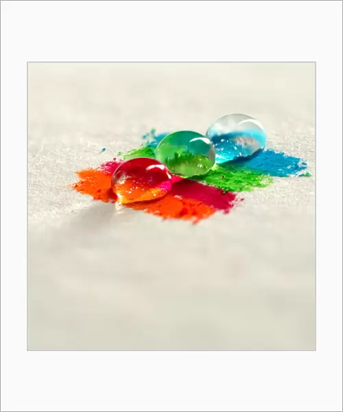water drops (Colours)