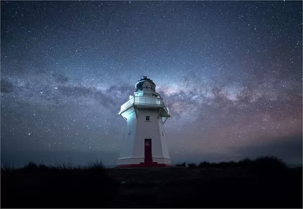 Lighthouse and the nights milkyway