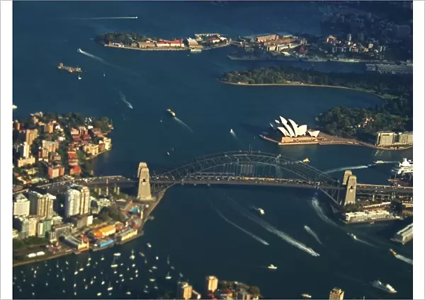 Sydney Harbour from the air