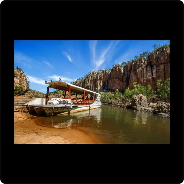 Sightseeing Boat at Katherine Gorge, Nitmiluk National Park, Northern Territory, Australia
