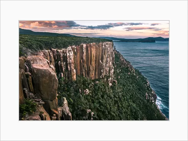 Sa cliffs at Cape Raoul, Tasman Peninsula, Tasmania