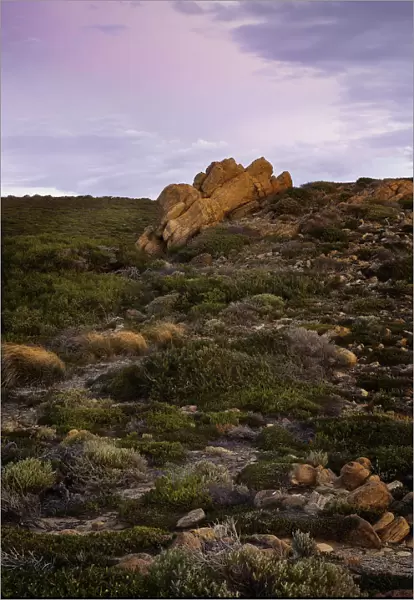 Rocky outcrop in margaret river
