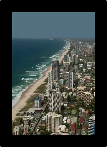 The Gold Coast viewed from above