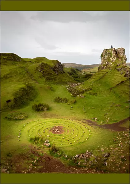 Stone Circle of Fairy Glen, isle of Skye