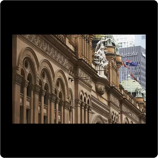 Australia, Sydney, Queen Victoria Building facade