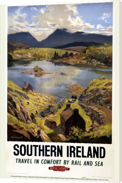 Southern Ireland, BR (WR) poster, 1948-1965