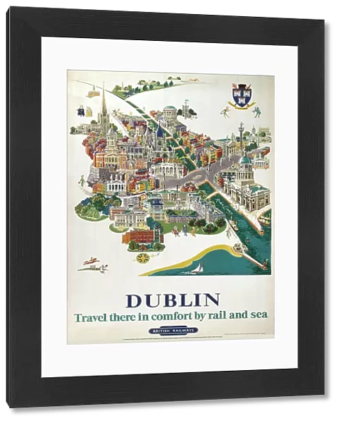 Dublin, BR poster, 1954