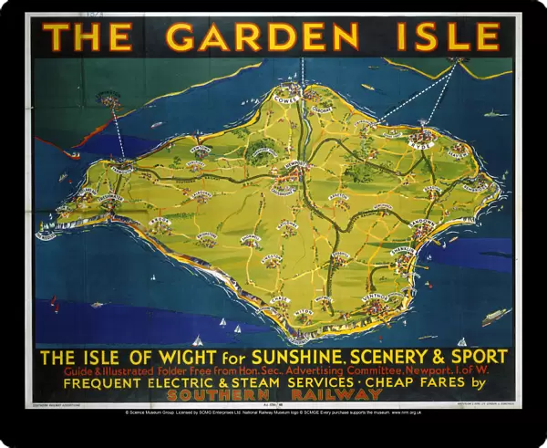 The Garden Isle, SR poster, 1939