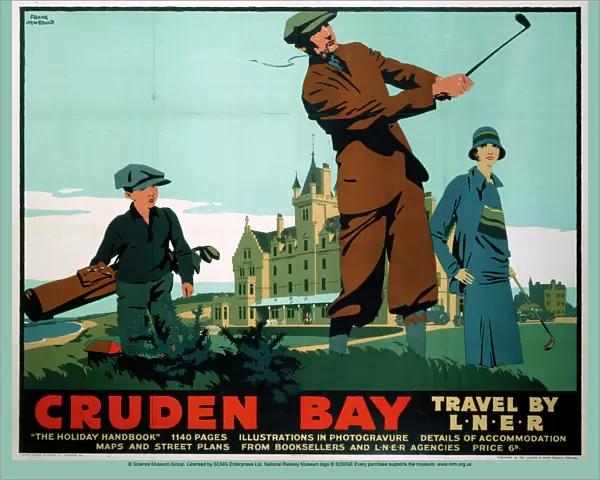 Cruden Bay, LNER poster, c 1930s
