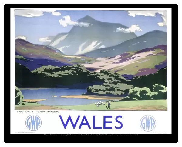 Wales, GWR poster, 1937