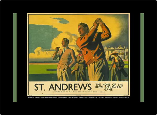 St Andrews, LNER poster, 1939