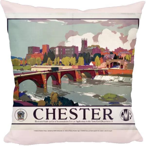 Chester, GWR poster, c 1930s