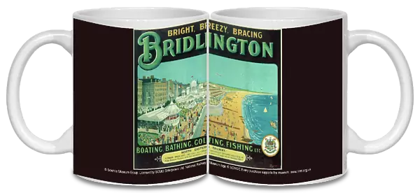Bright, Breezy, Bracing Bridlington, NER poster, 1910