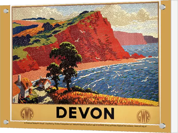 Devon, GWR poster, 1936