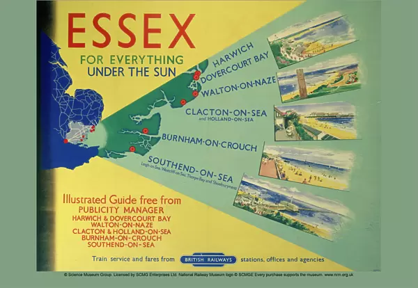 Essex: For Everything Under the Sun, BR poster, 1948-1965