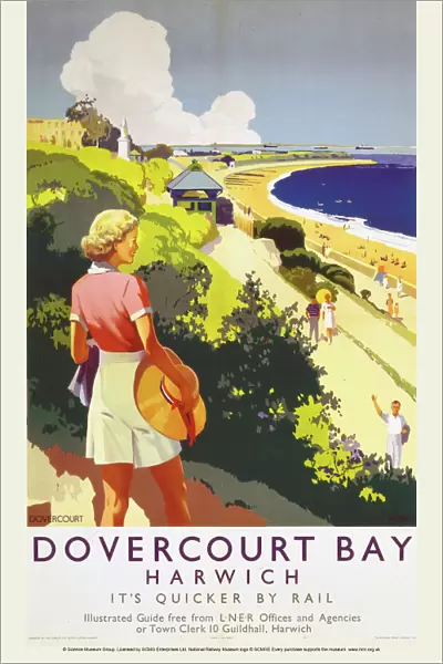 Dovercourt Bay, LNER poster, 1941