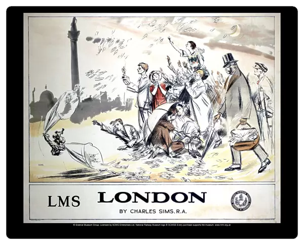 London, LMS poster, 1924