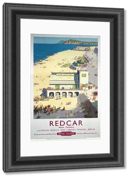 Redcar, BR poster, 1950