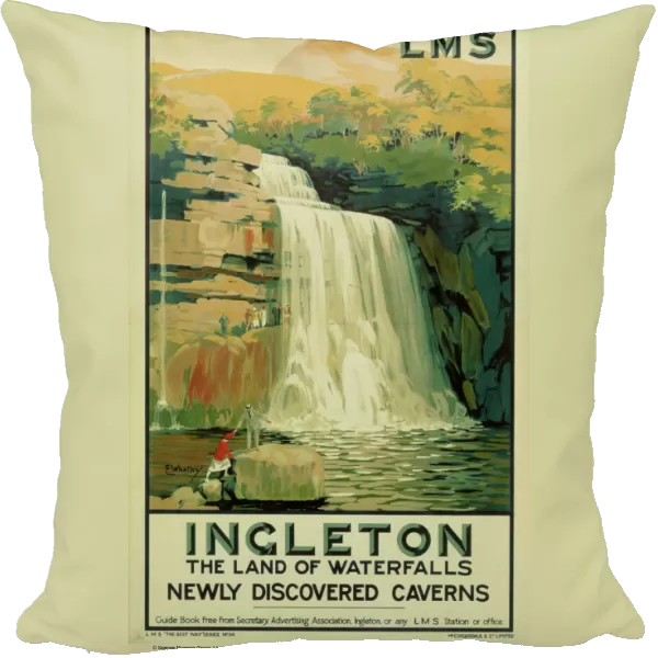 Ingleton: The Land of Waterfalls, LMS poster, 1923-1947