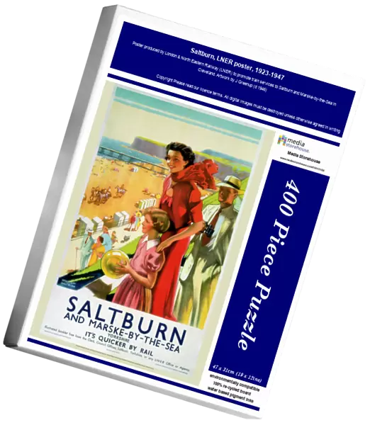 Saltburn, LNER poster, 1923-1947