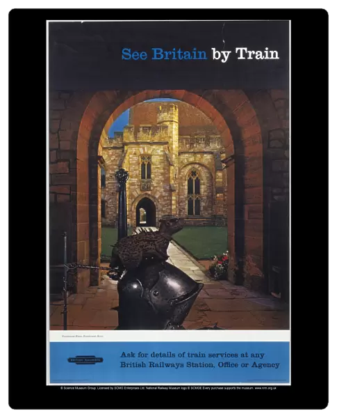 See Britain by Train - Penshurst Place, Penshurst, Kent, BR poster, 1948-1965