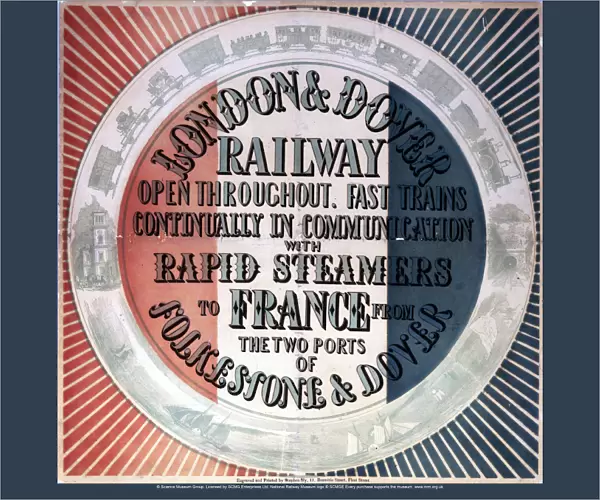 London & Dover Railway notice, 1864-1899