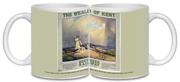 The Weald of Kent, SR poster, 1923-1936