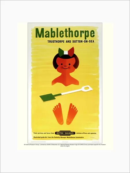 Mablethorpe, BR poster, 1960