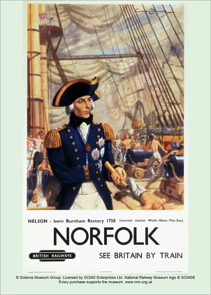 Norfolk. Nelson - Born Burnham Rectory 175