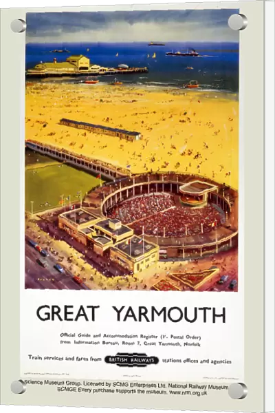 Great Yarmouth, BR (ER) poster, 1959