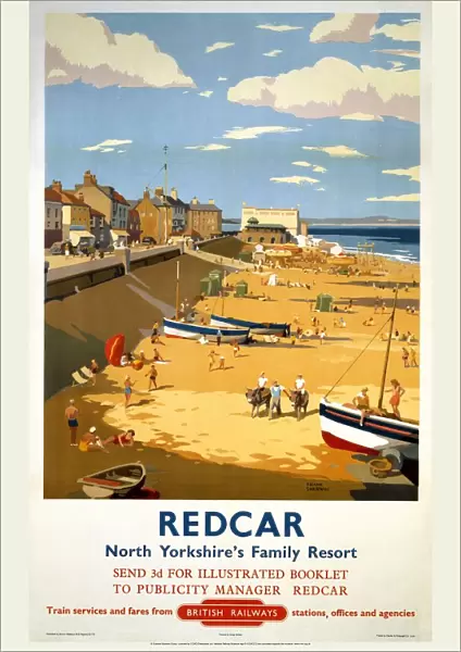 Redcar, BR poster, 1958