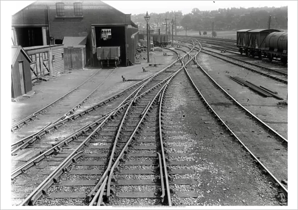 Ipswich Upper Yard railway sidings, about 1911