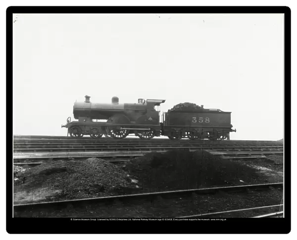 Midland Railway 4-4-0 steam locomotive number 1738