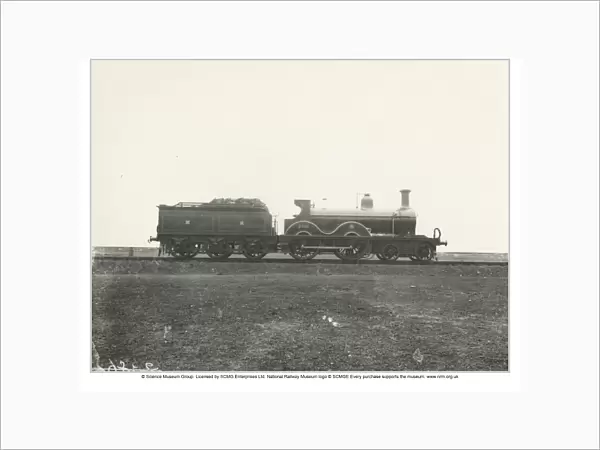 Midland Railway Class 3, 4-4-0 steam locomotive number 857. Built Derby in 1905