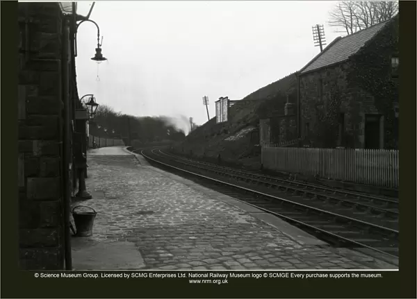Turton & Edgeworth station, London Midland and Scottish Railway (formerly Lancashire