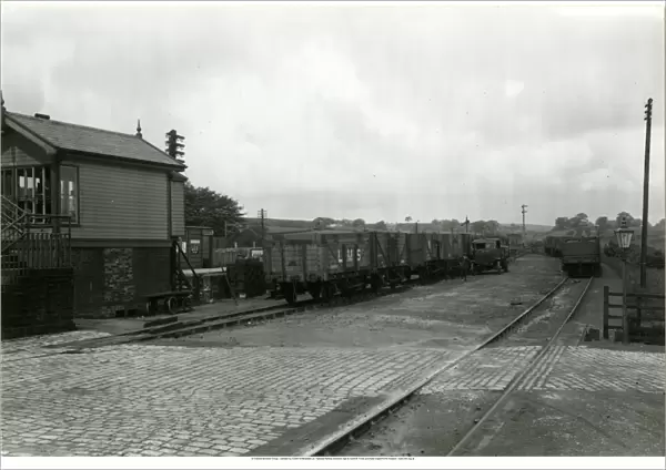 Turton & Edgeworth station, London Midland and Scottish Railway (formerly Lancashire