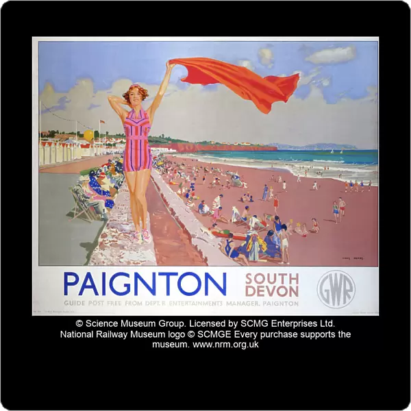 Paignton, GWR poster, 1937