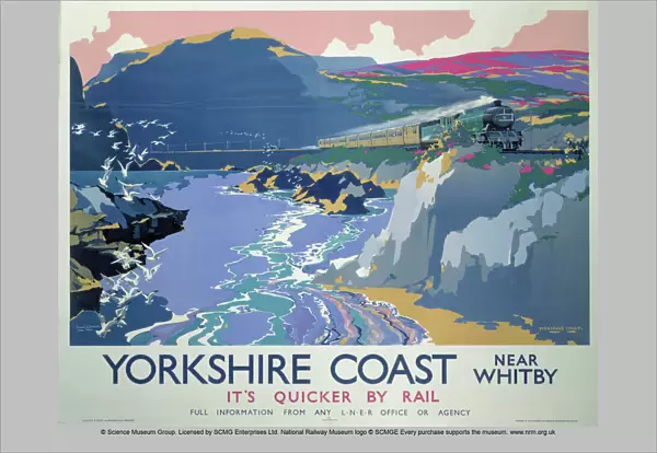 Yorkshire Coast, LNER poster, 1937
